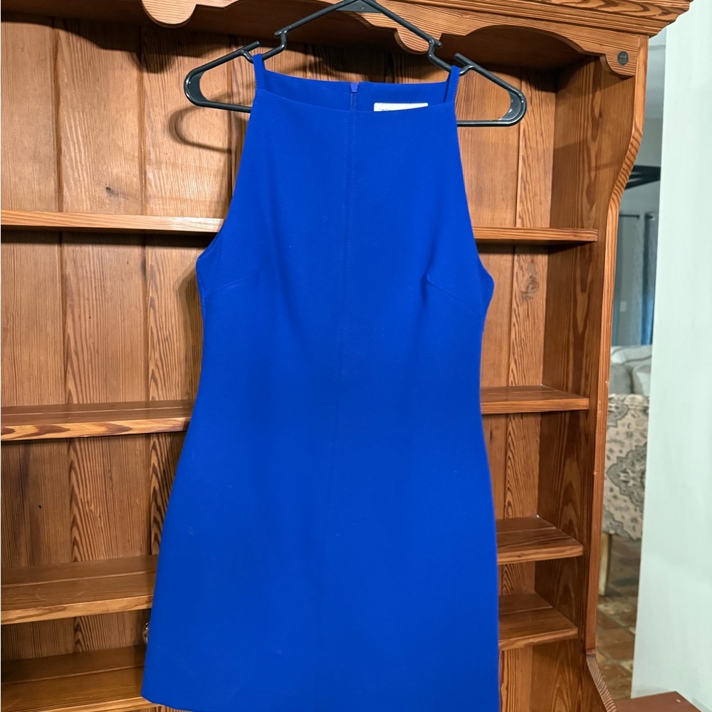 Zara Vibrant Blue Mini Dress